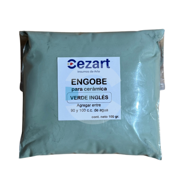 Engobe Verde Inglés E0044 100 gr - Image 2
